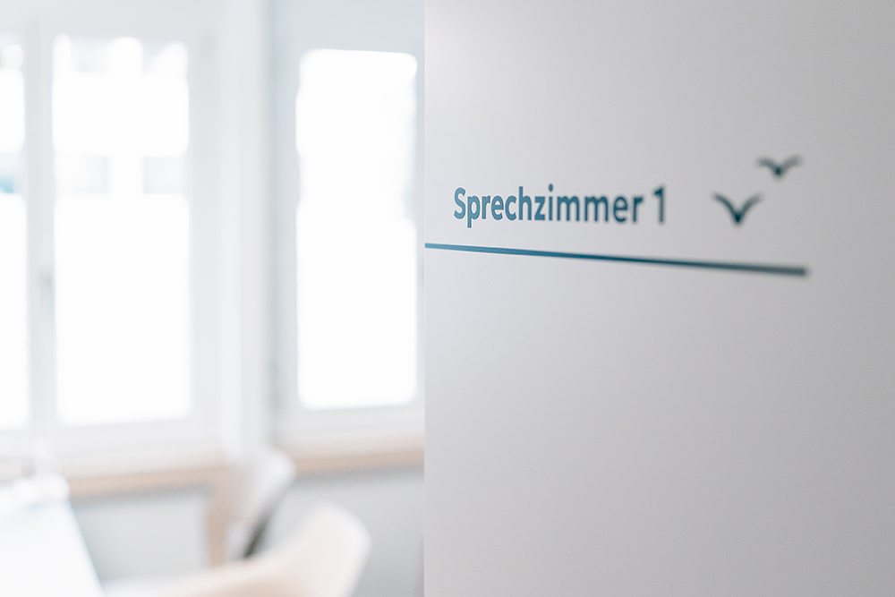 Sprechzimmer Praxis HNO im Seefeld Zürich